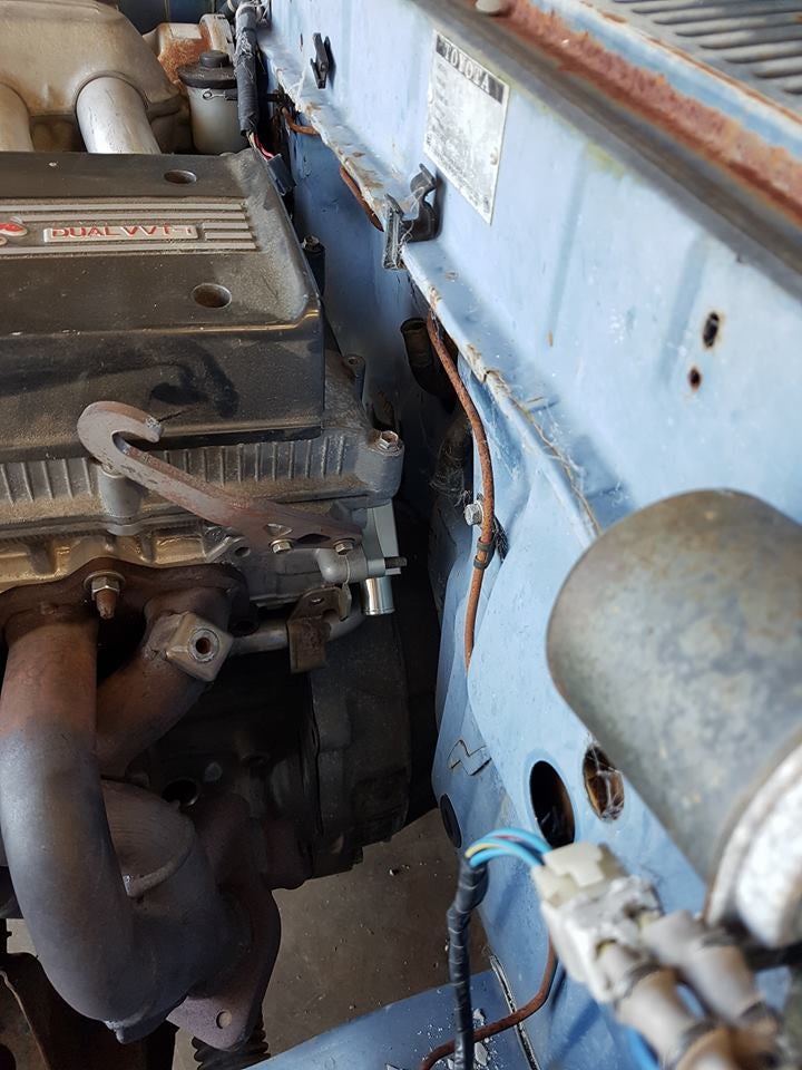 toyota corolla ke70 ae71 sedan panelvan 3sge beams engine conversion ...