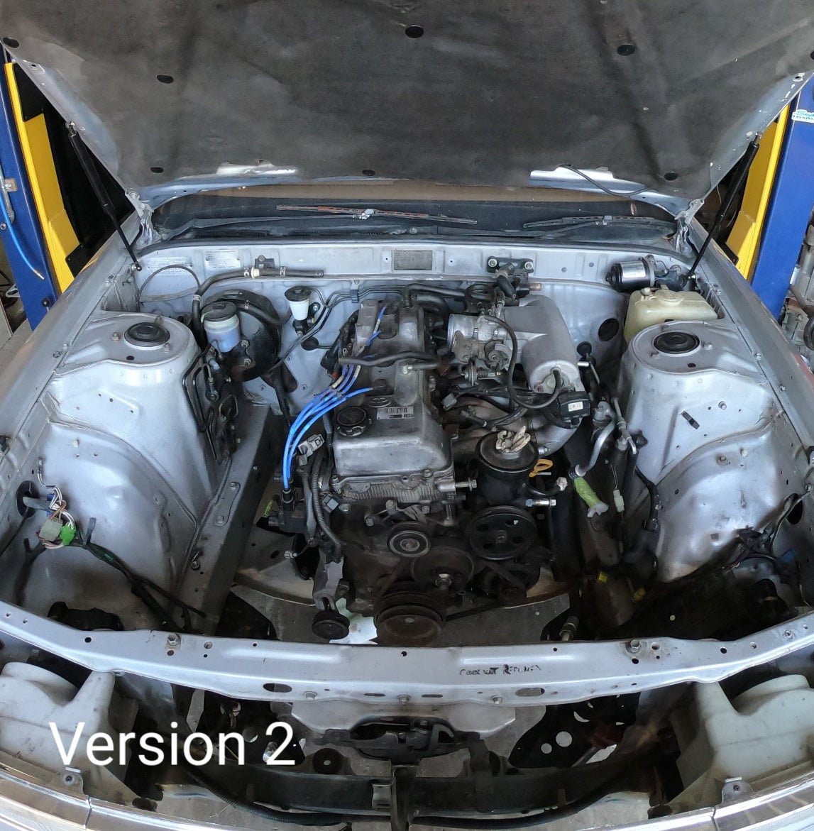 3RZ 3RZFE toyota cressida mx73 custom conversion kit swap mounts | KE ...