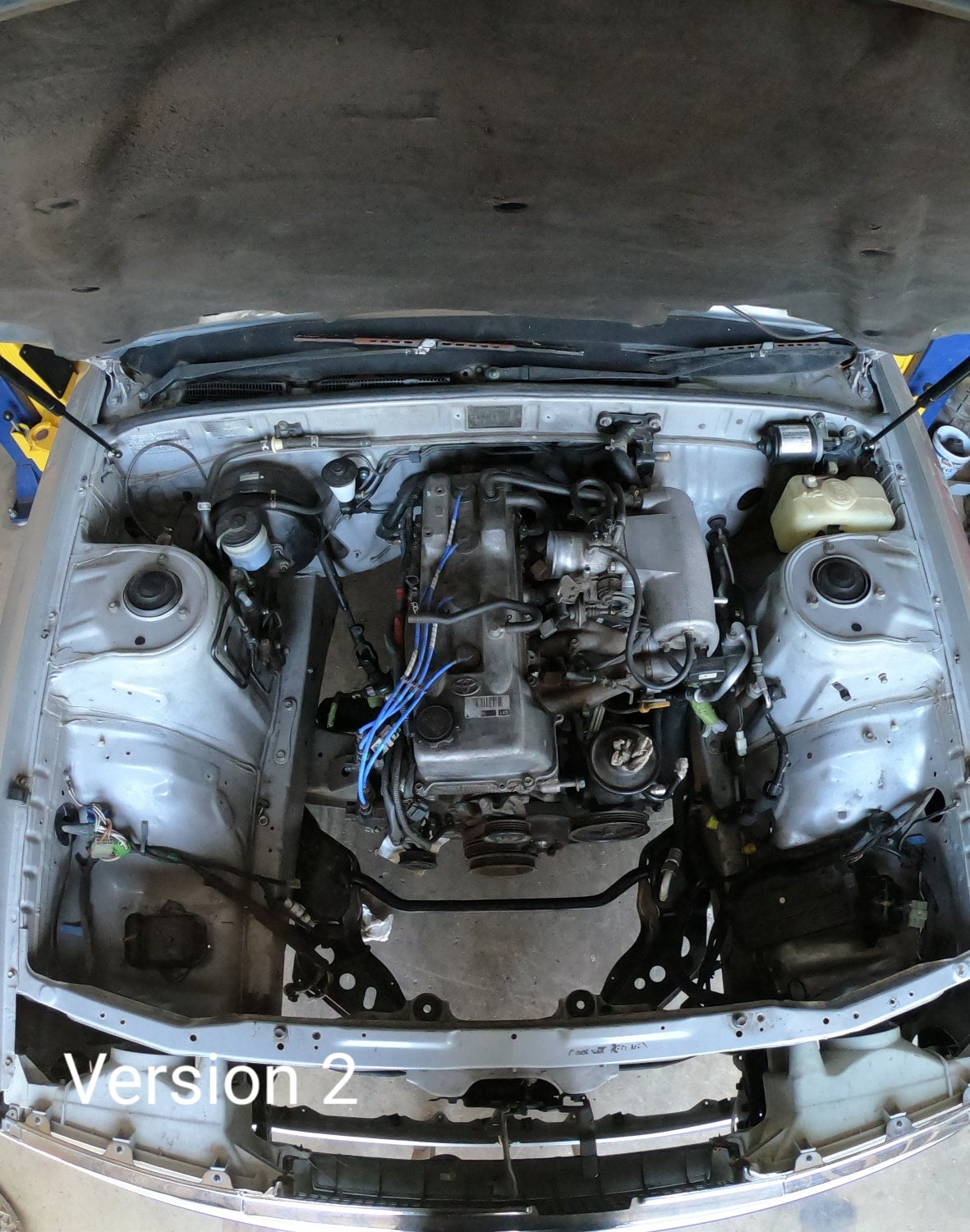3RZ 3RZFE toyota cressida mx73 custom conversion kit swap mounts | KE ...