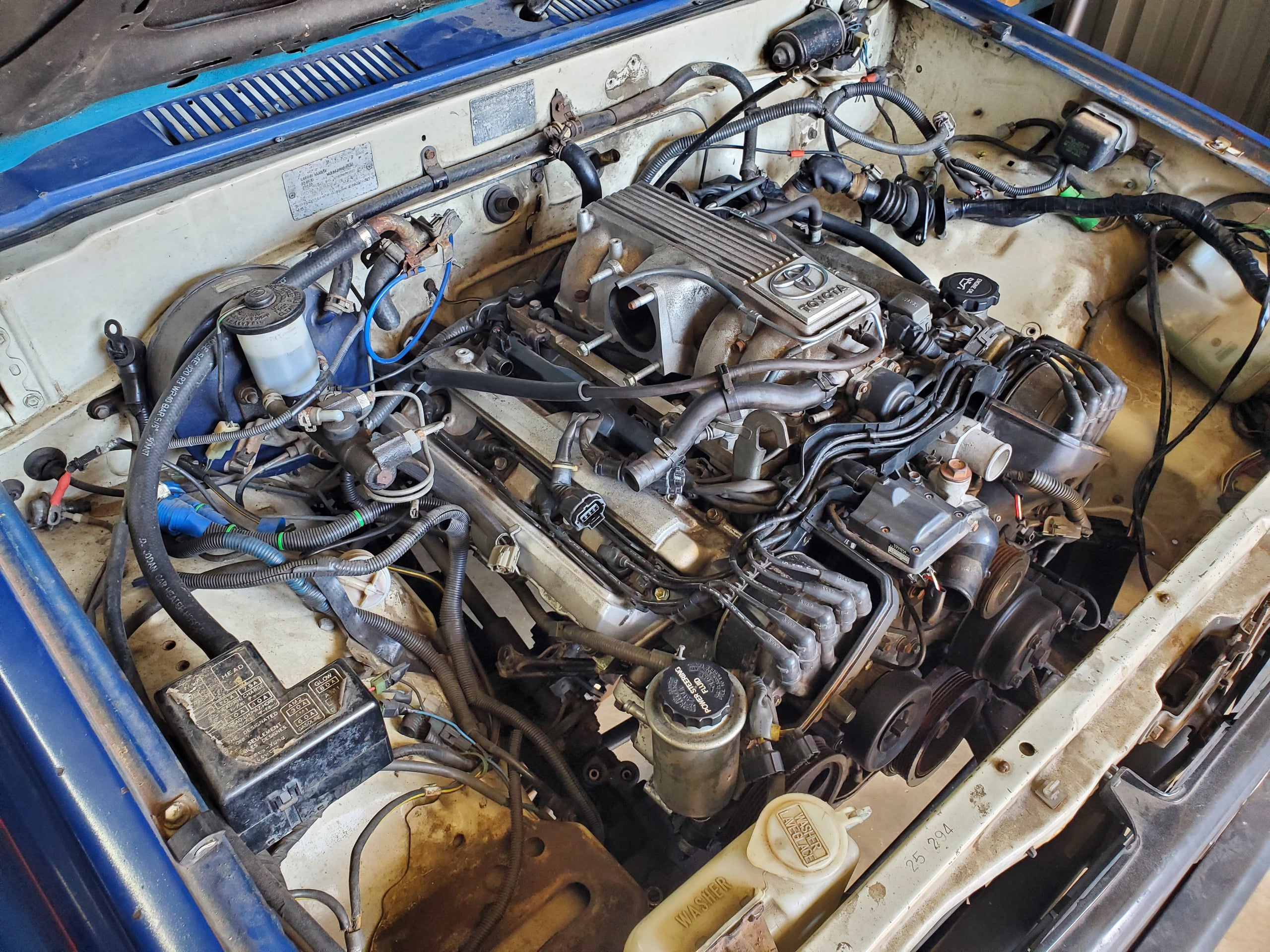 Toyota hilux engine conversion kit YN57 1UZ 1UZFE VVTi motor mounts ...