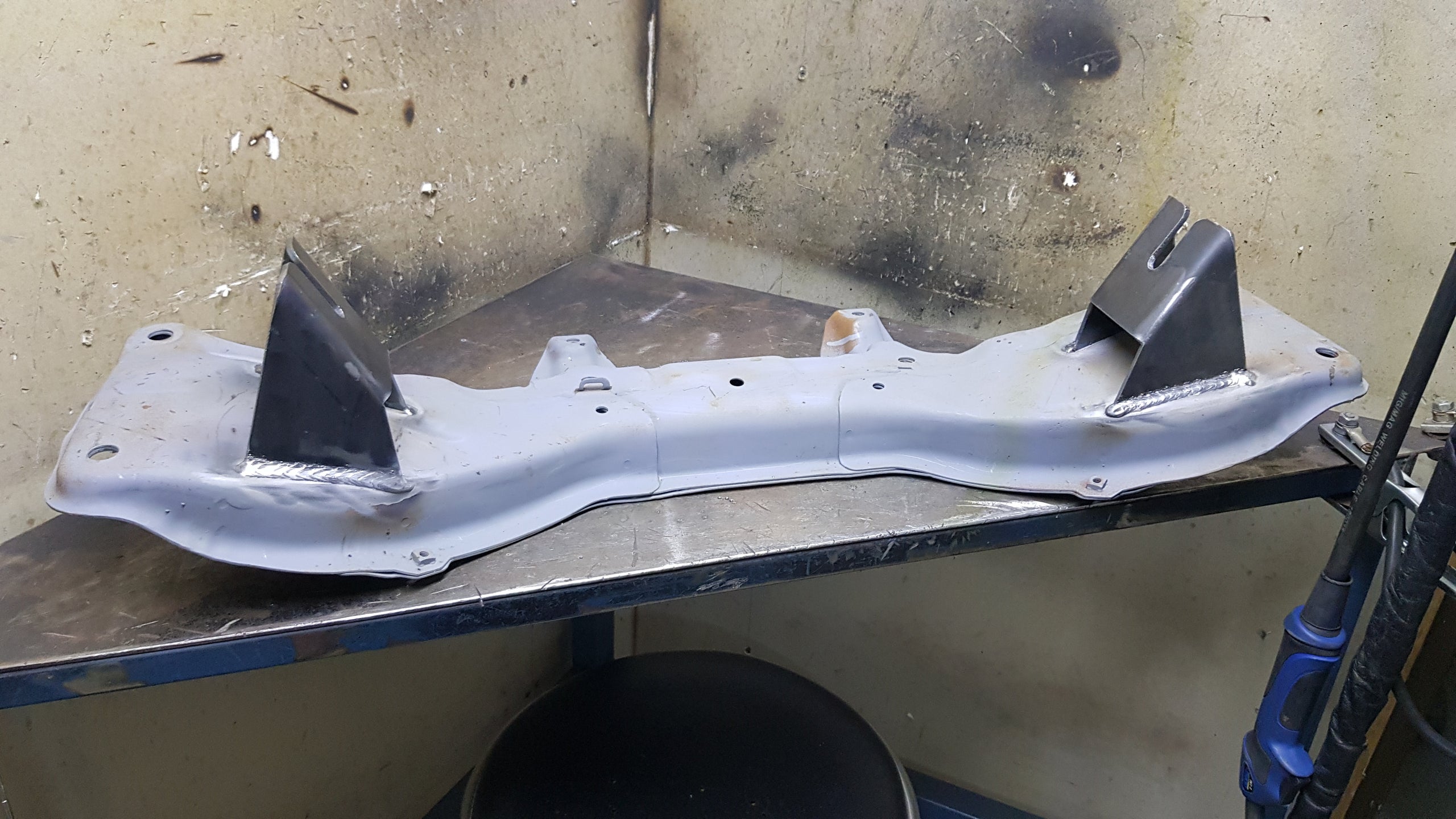 AE71 engine mount conversion from KE70 crossmember KE Conversions